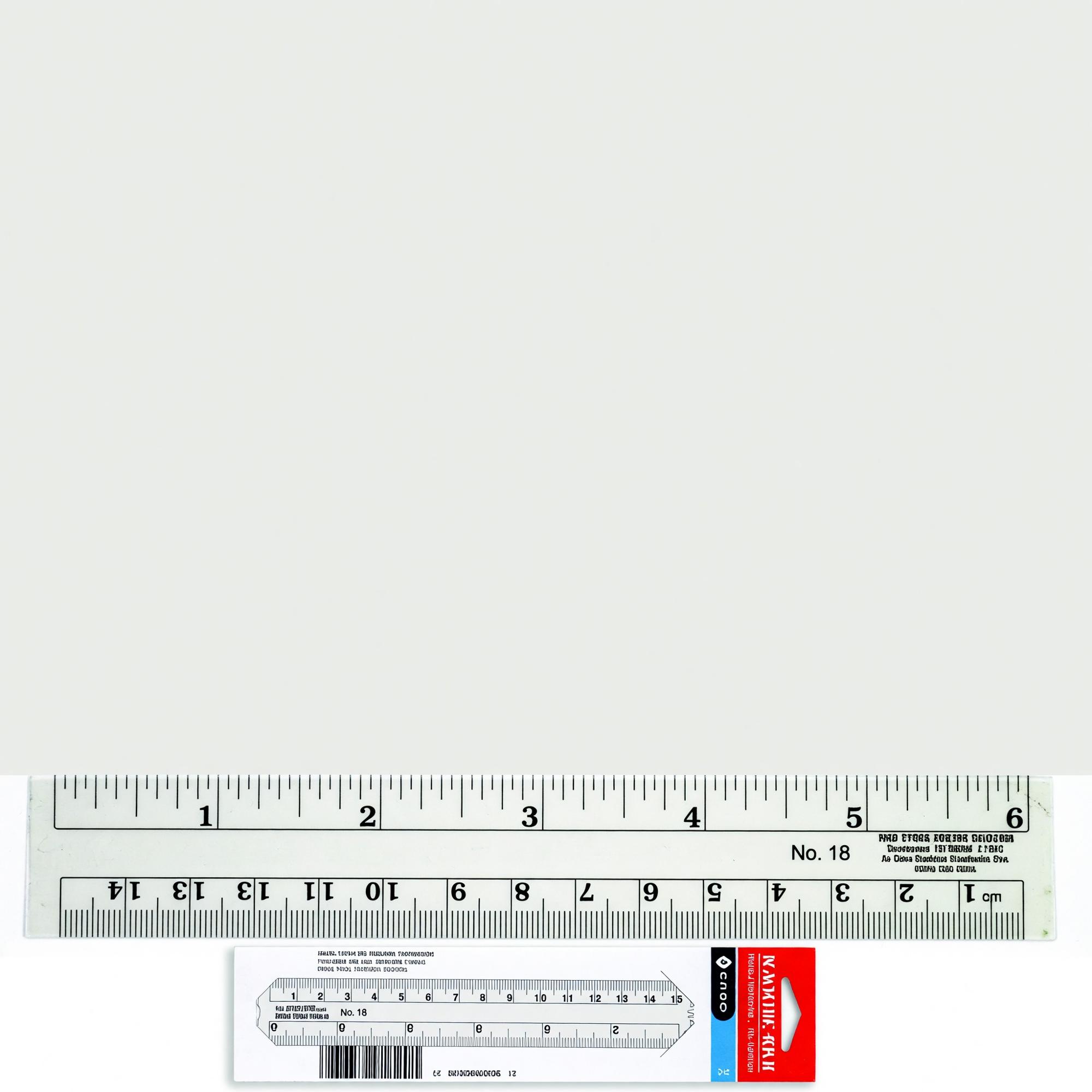Product image 1 of 1 for CTHRU COED RULER CLEAR 6IN