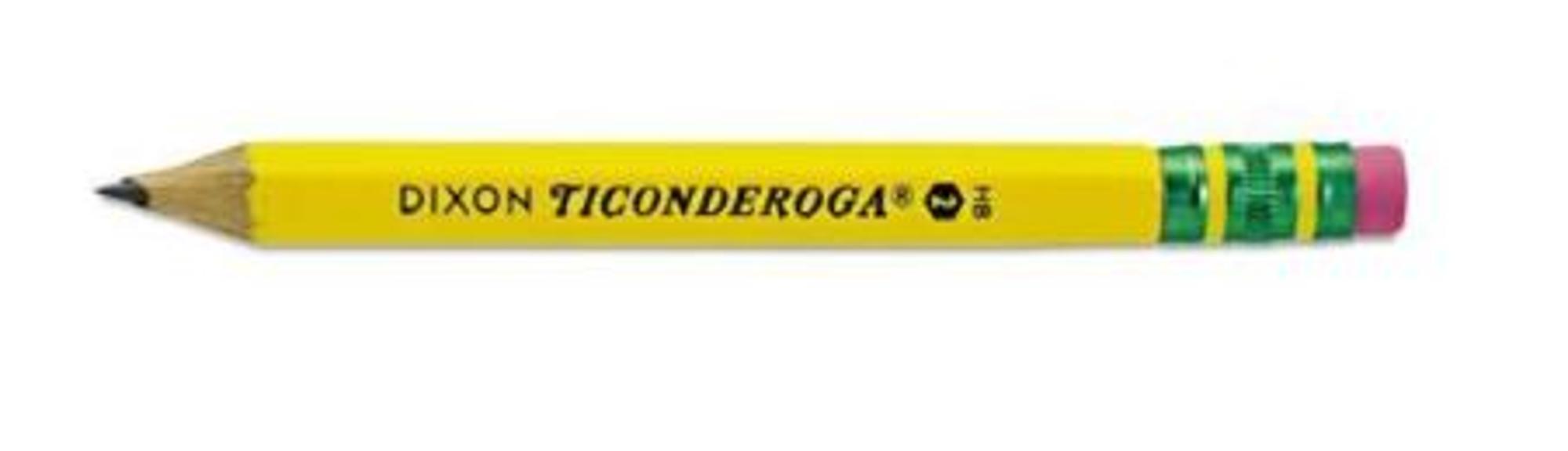 image of: Ticonderoga No. 2 Golf Pencil w/Eraser
