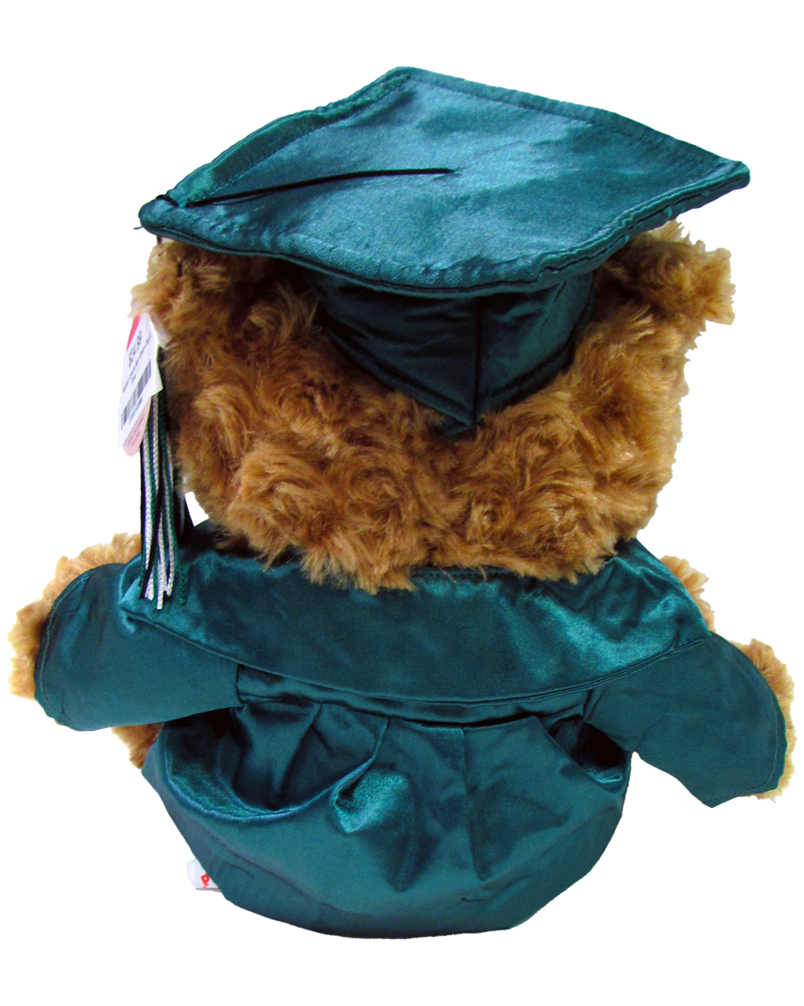 Product image 2 of 3 for Graduation Mocha Bear Green Cap & Gown 11"