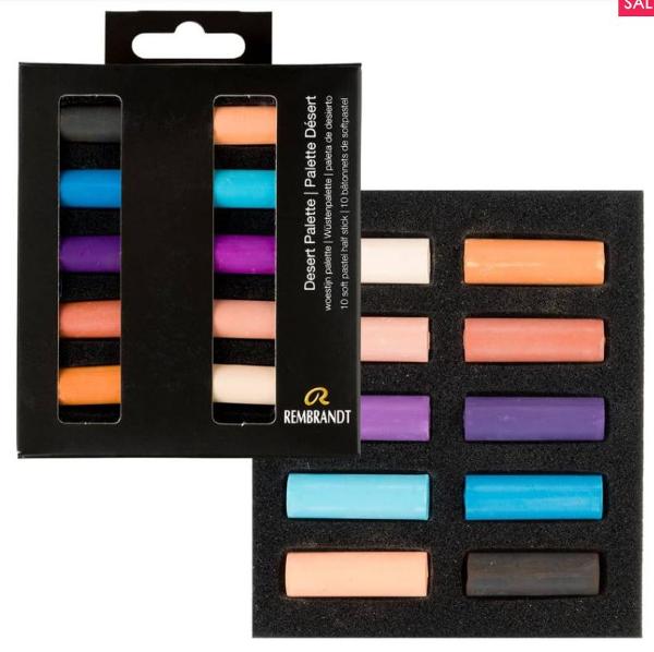 REMBRANDT 10 Half Stick DESERT PALETTE; $17.95