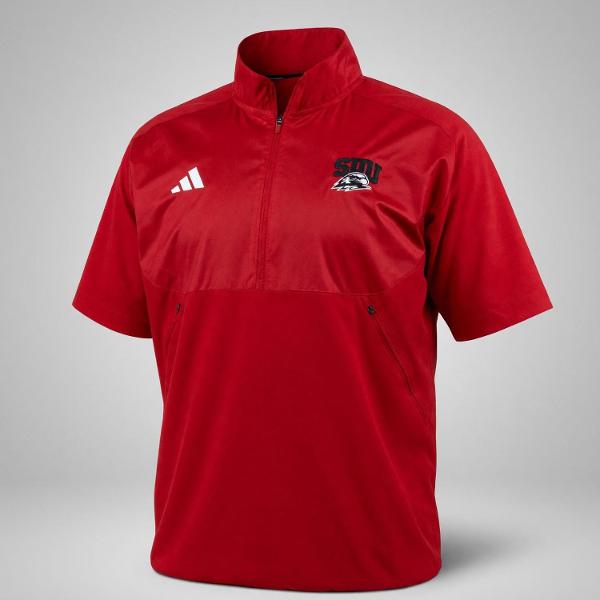Adidas SUU Sideline 1/4 Zip Short Sleeve Pullover; $70.00