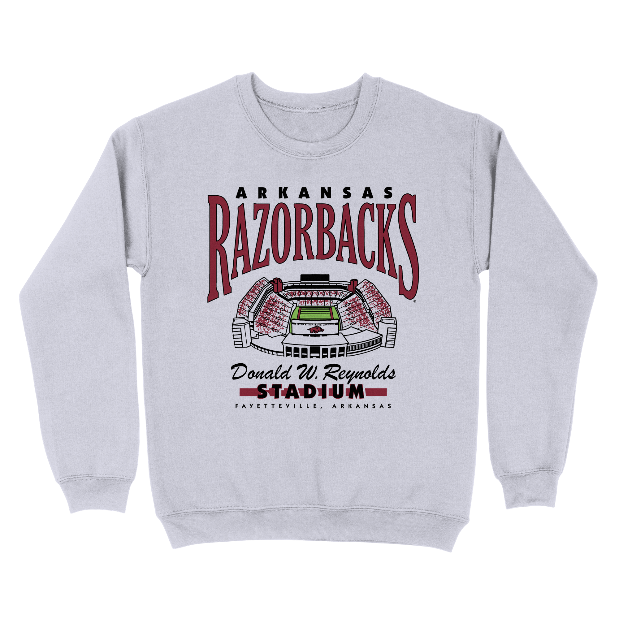 image of: Arkansas Razorbacks Classic Stadium Crewneck