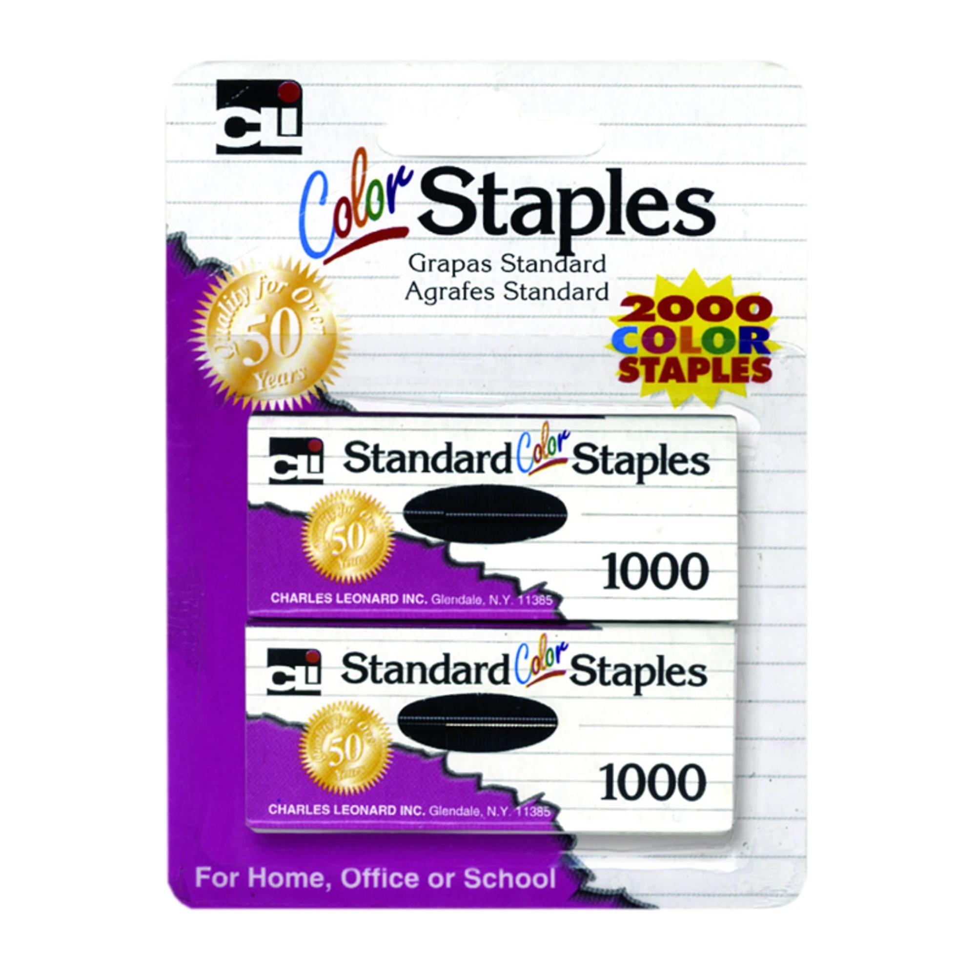 Product image 1 of 1 for Staples-Colored-2000 Charles Leonard