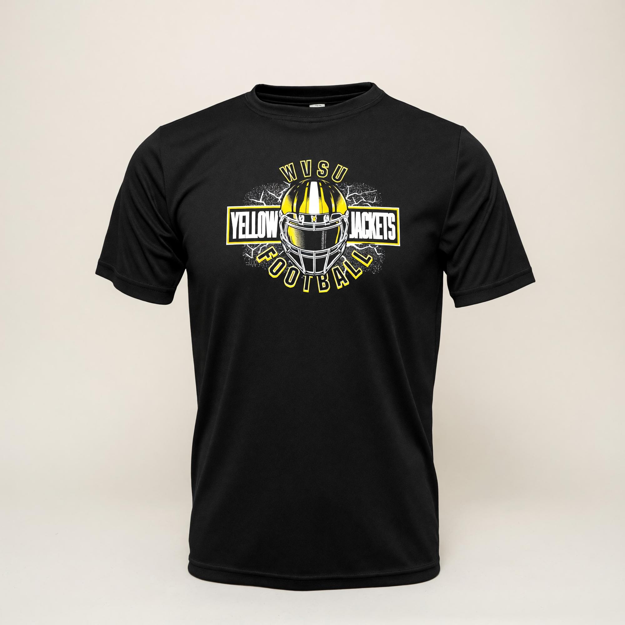 Product image 1 of 1 for Tee - College House Black Performance "Football"