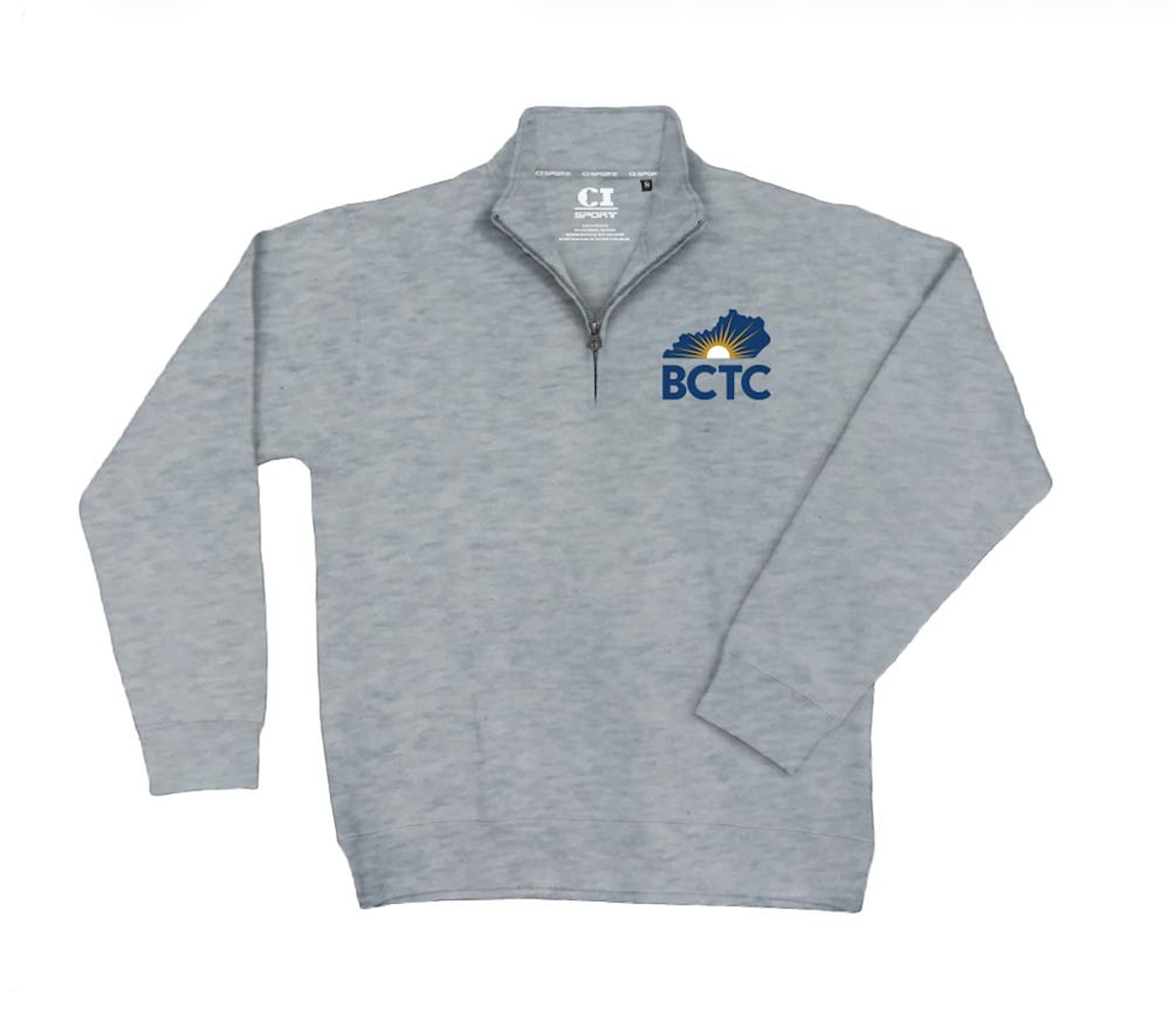 Product image 1 of 1 for KBCTC LS LOGO 1/4 QZIP ASH