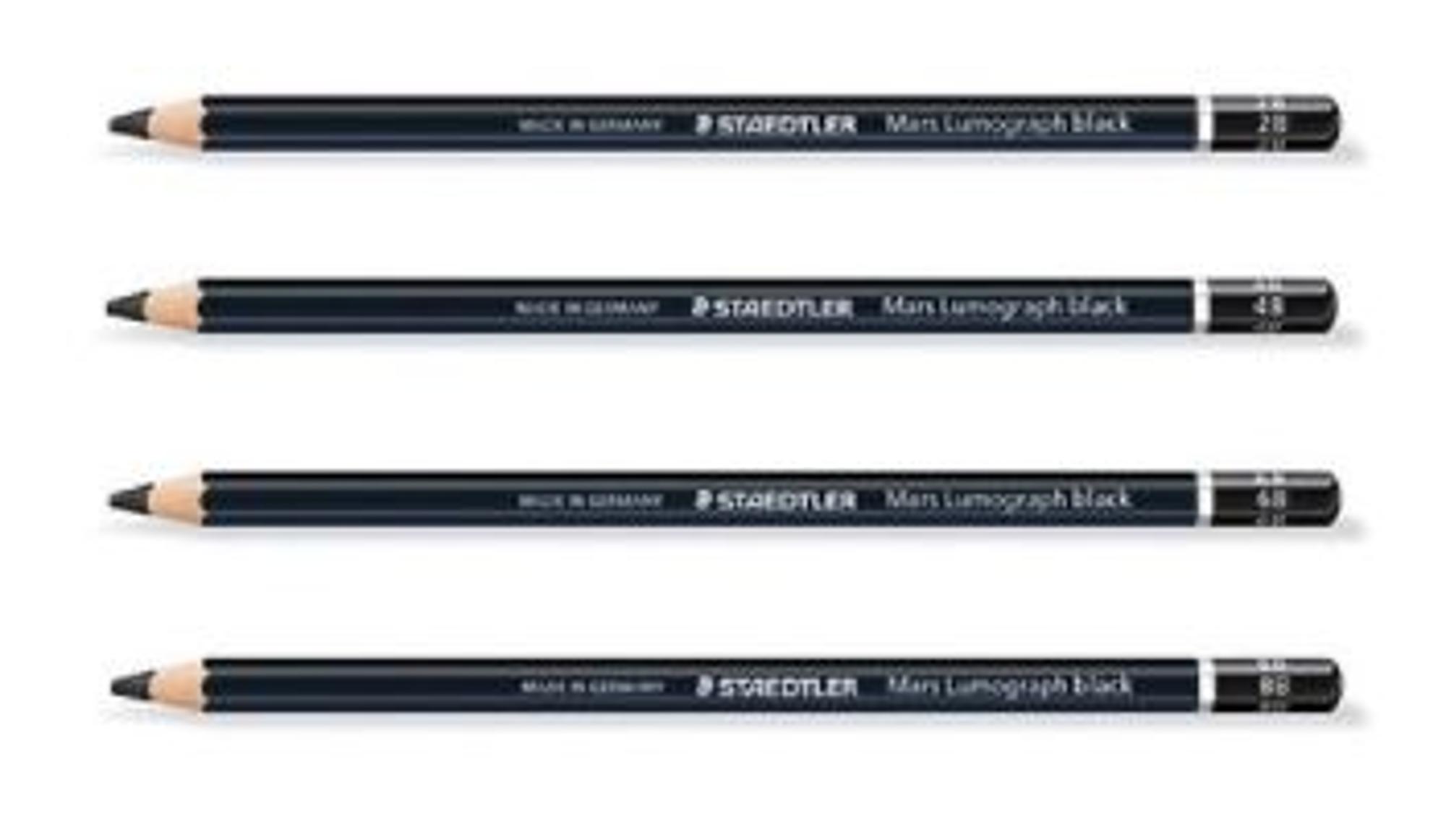 image of: Lumograph Graded Black Artist Pencils