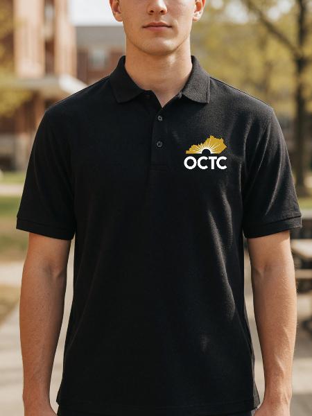 KOCTC SS POLO BLK LOGO; $57.99