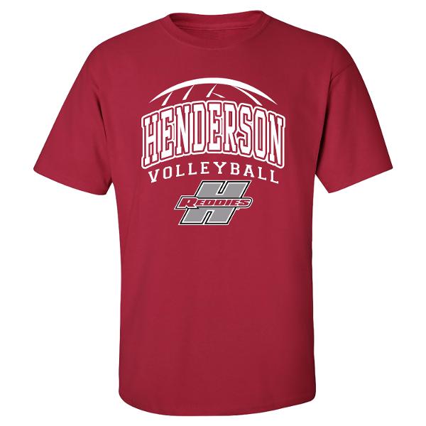 Henderson Reddies Volleyball Classic T-Shirt; $18.00