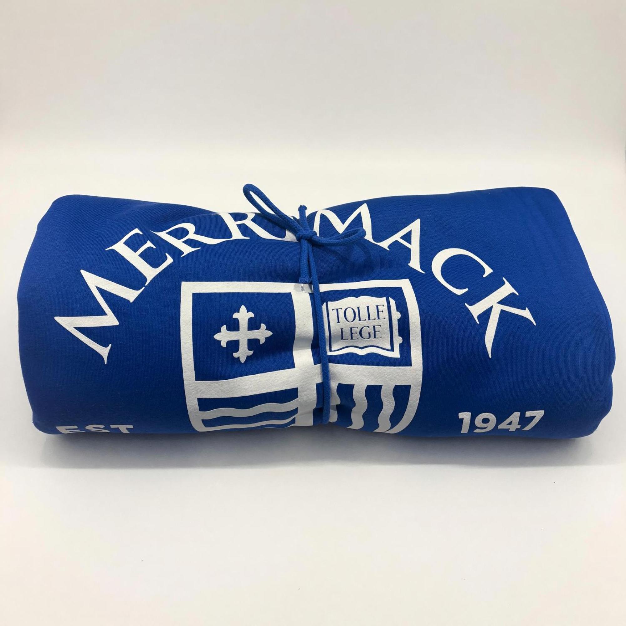 Product image 2 of 2 for Royal - White Ink Royal Sweatshirt Blanket
