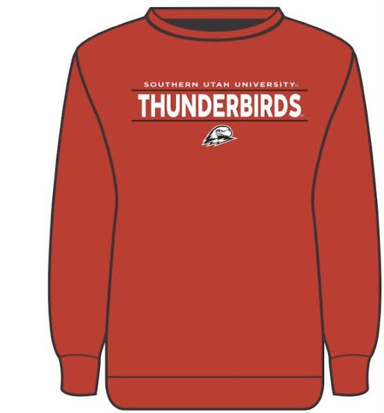 CI SPORT CREW RED THUNDERBIRDS; $49.99