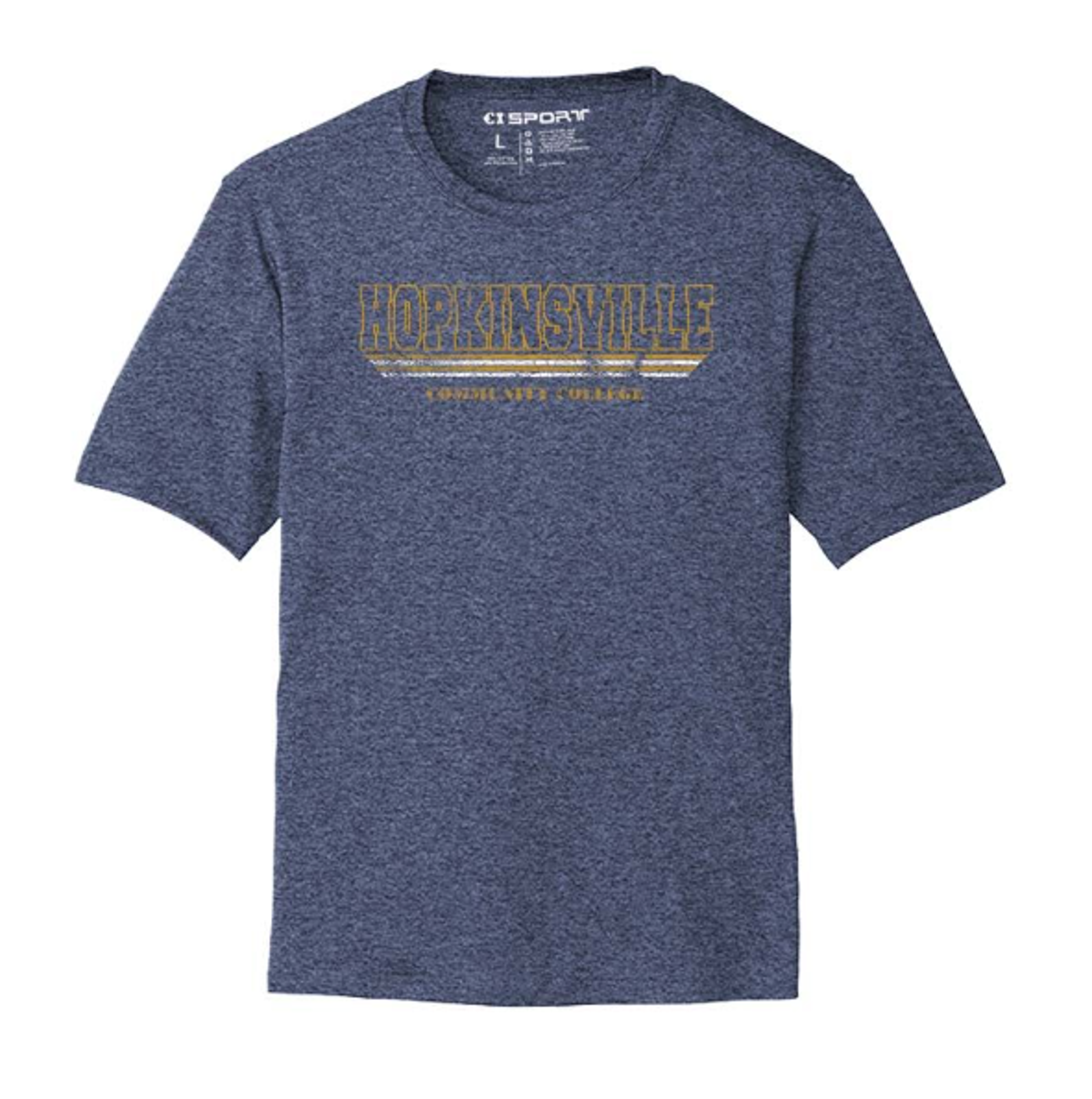 Product image 3 of 3 for KHCC SS PERF TEE WEAVING NAVY HTH