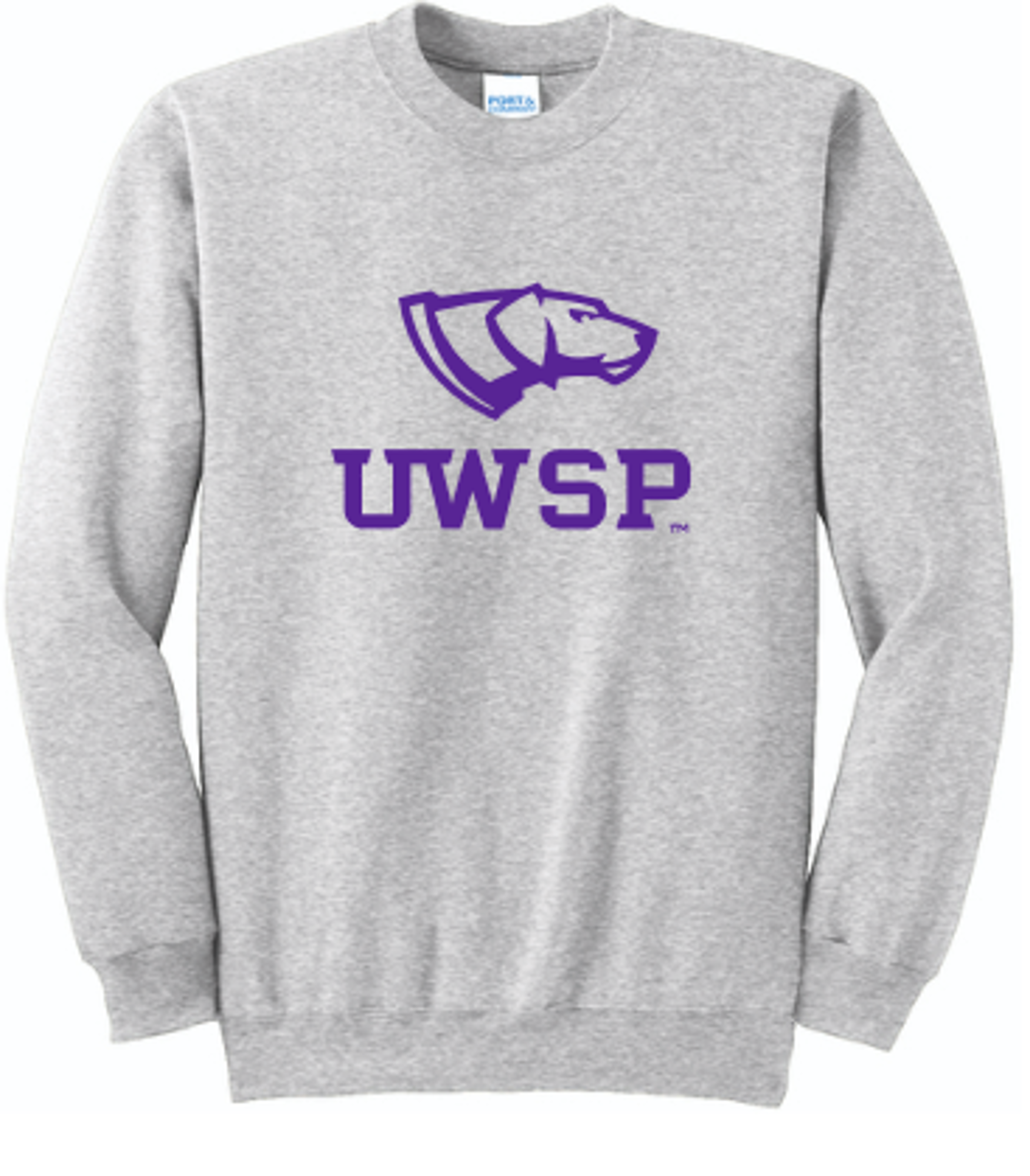 Product image 1 of 1 for UWSP Essential Fleece Crewneck Sweatshirt