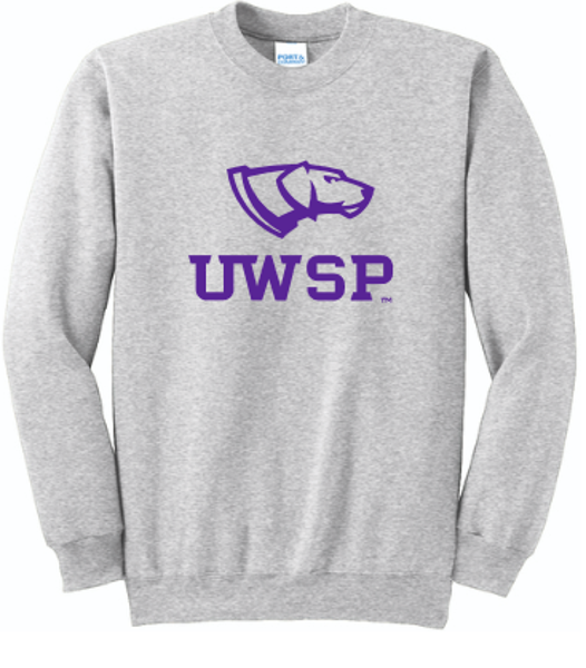 UWSP Essential Fleece Crewneck Sweatshirt; $29.98