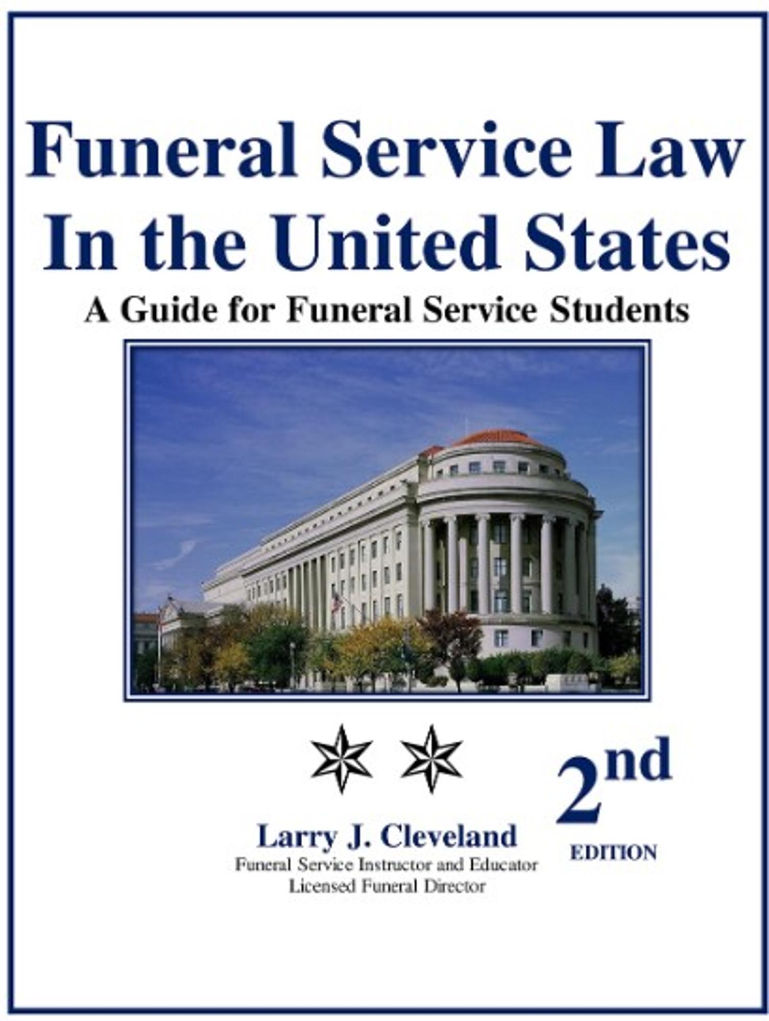 Cover image for Funeral Service Law in the U.S.