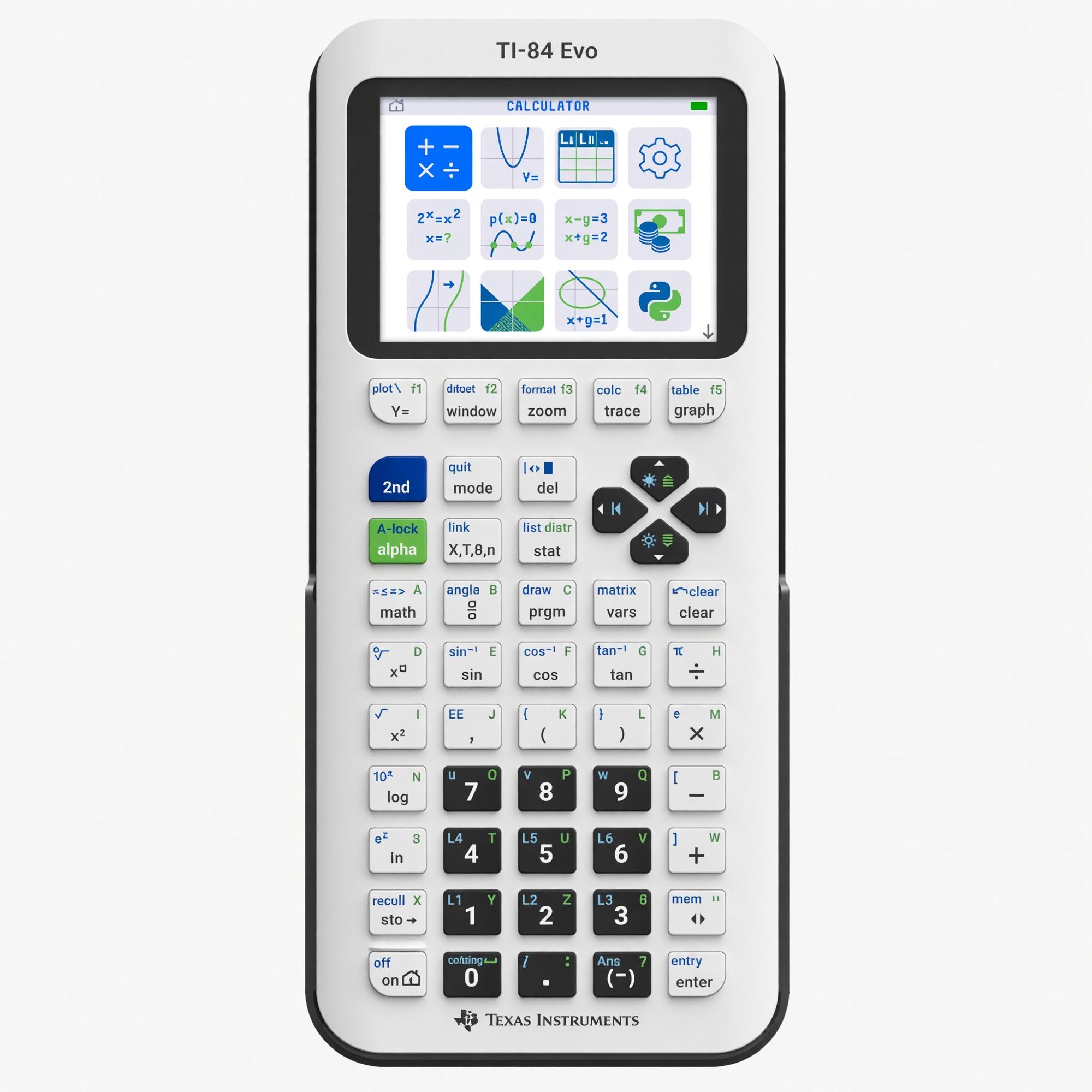 Product image 1 of 2 for TI-84 EVO Color Graphing Calculator - NEW
