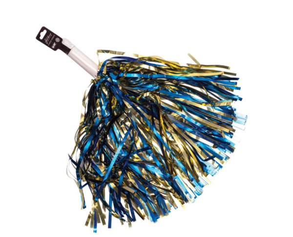 CSN SHIMMER POM RYL/GLD; $6.99