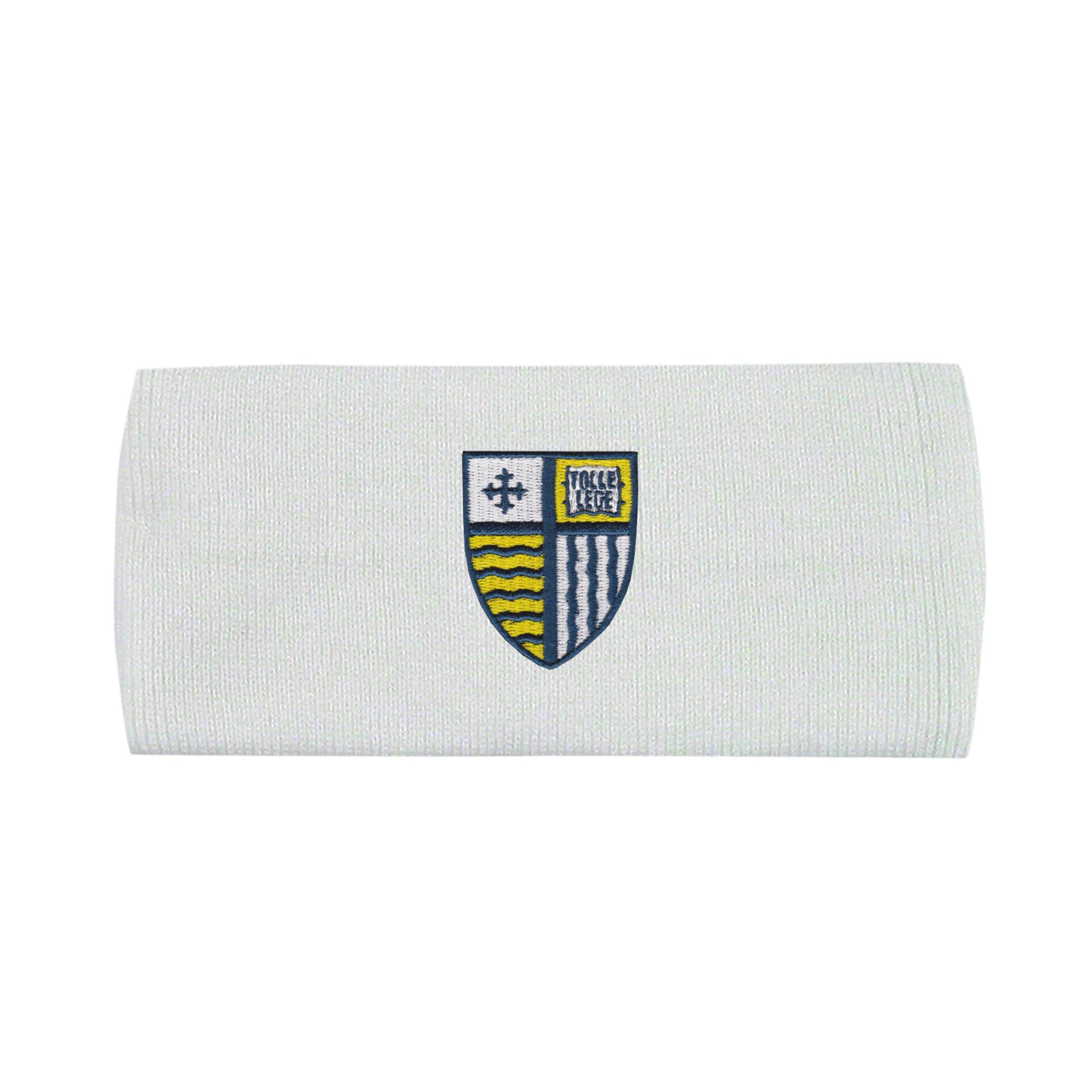 image of: Logo Fit Ear Warmer White