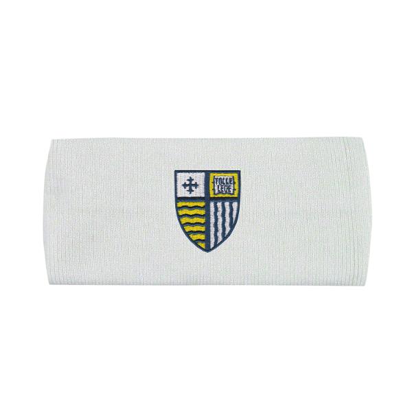 Logo Fit Ear Warmer White; $18.99