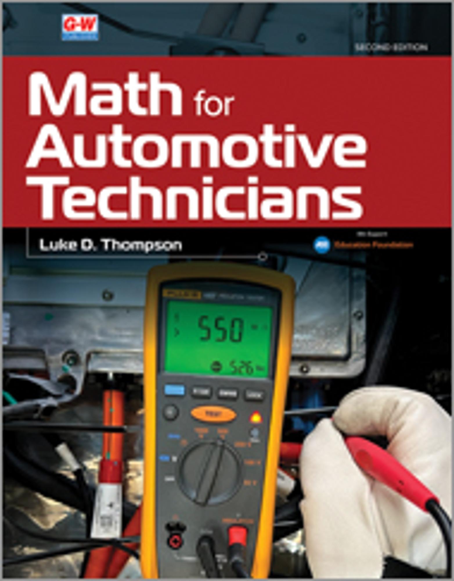 Cover image for Math for Automotive Technicians w/EduHub Access