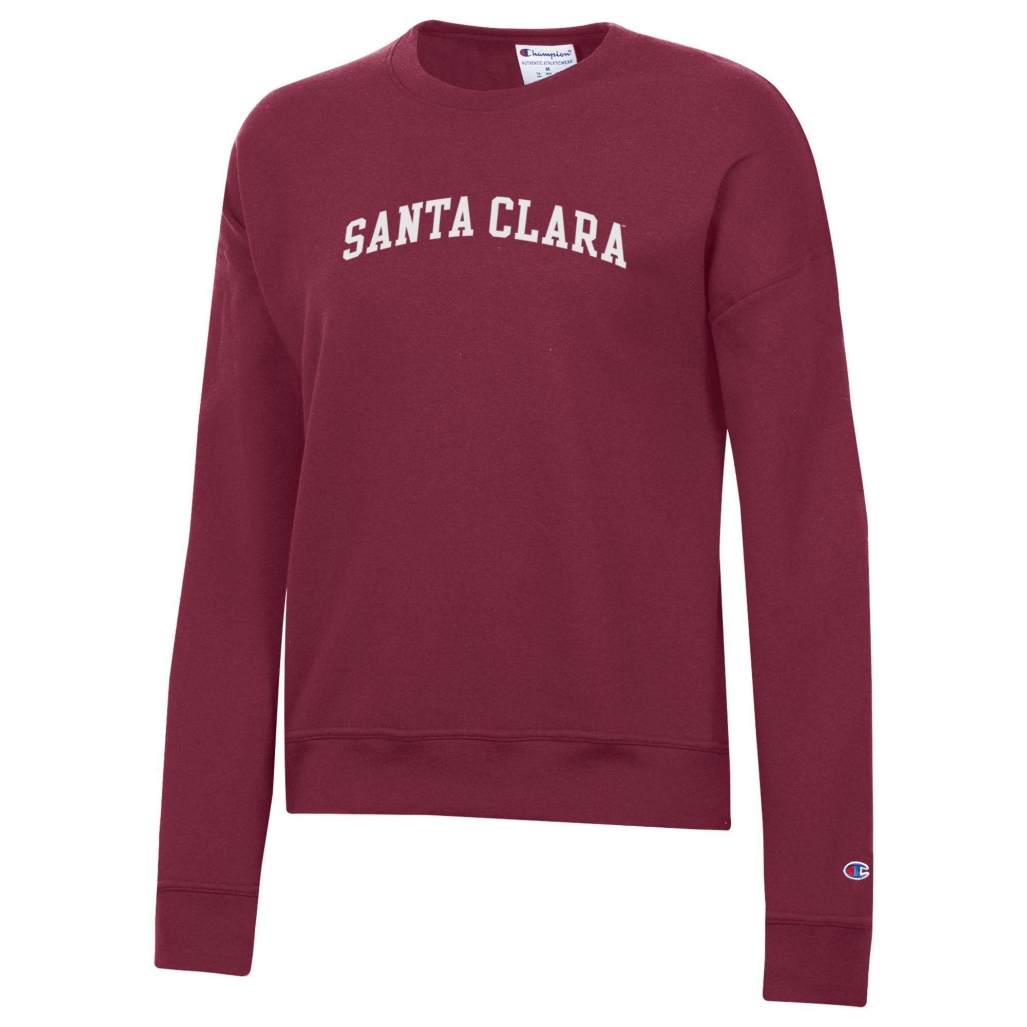 Product image 1 of 1 for Santa Clara Broncos Champion Women's Powerblend Crew, Garnet