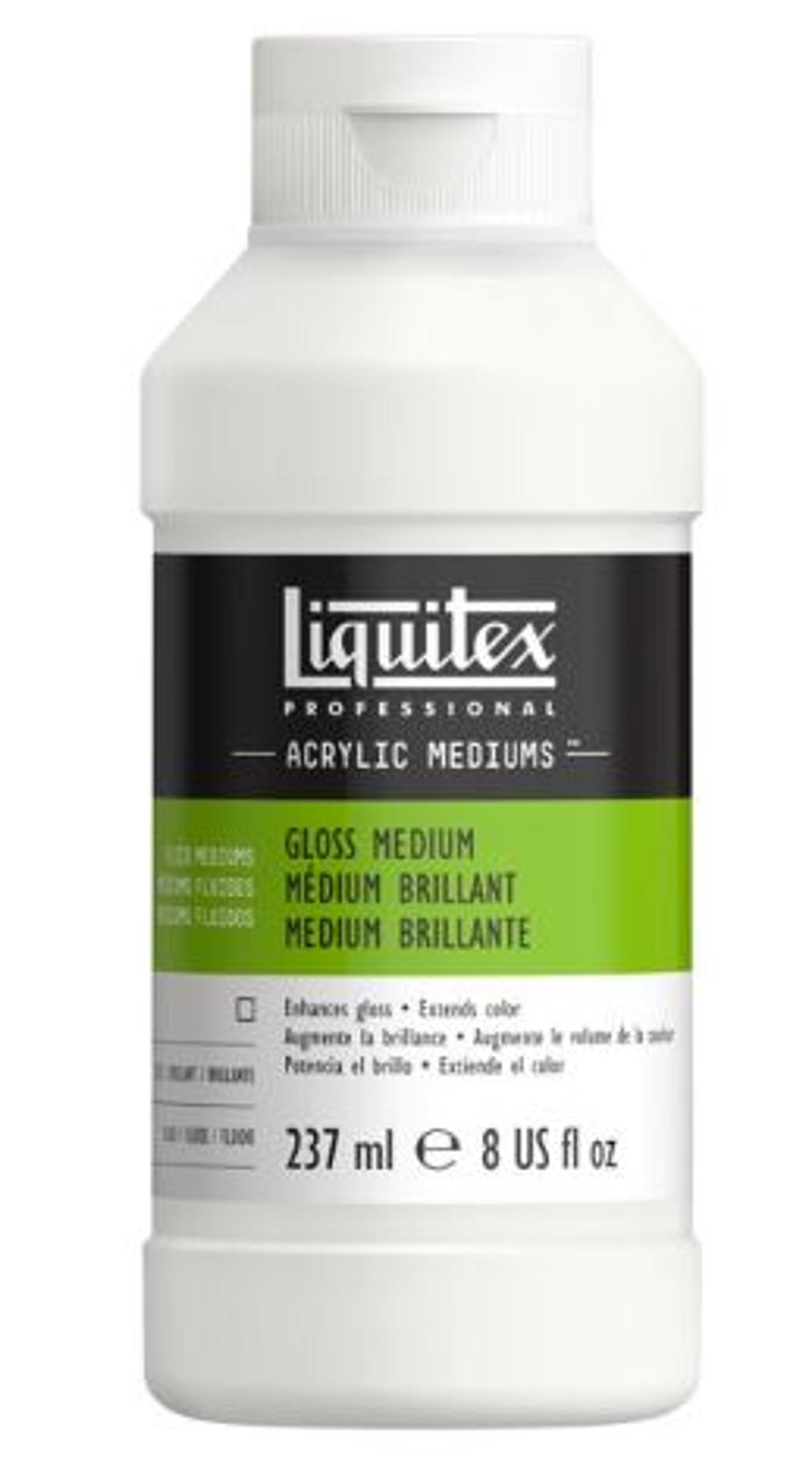 image of: Professional Gloss Acrylic Medium and Varnish 8 fl oz