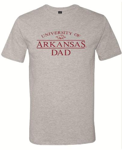 Arkansas Razorbacks Dad Ringspun Tee; $19.99