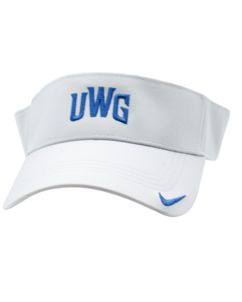 NIKE ATHLETICS LOGO ACE VISOR; $28.99