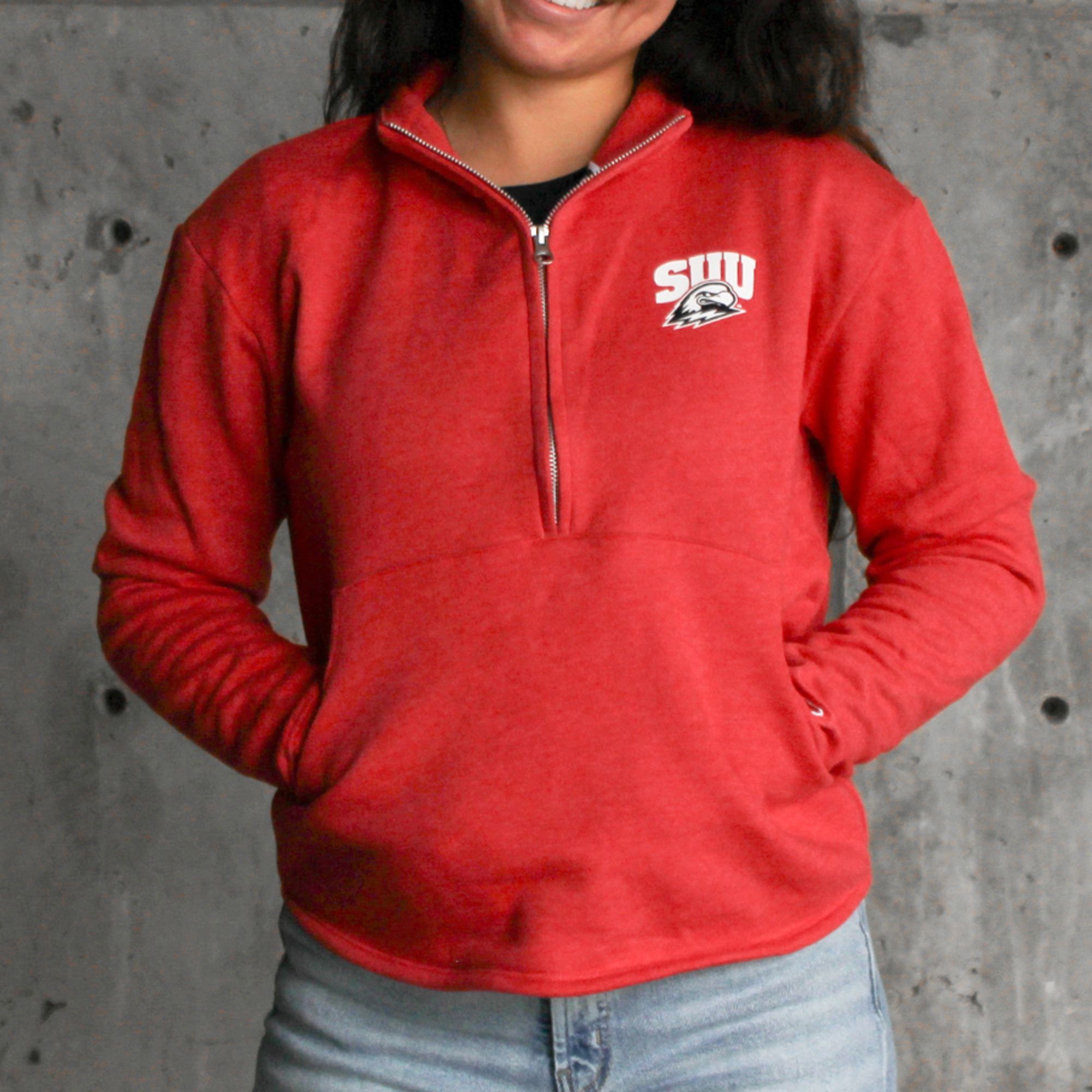 image of: Legacy SUU Red 1/4 Zip