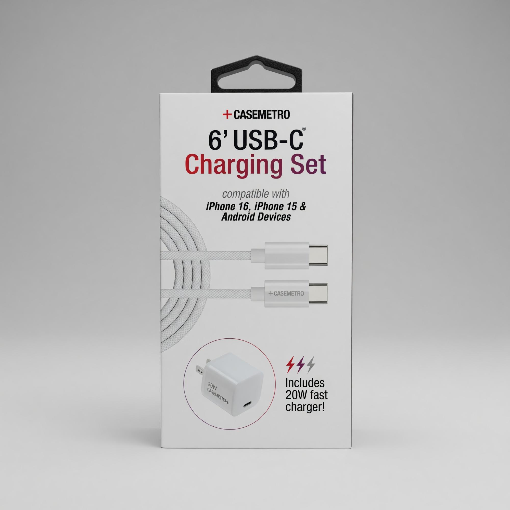 Product image 1 of 1 for CABLE Charging Set USB-C 6'