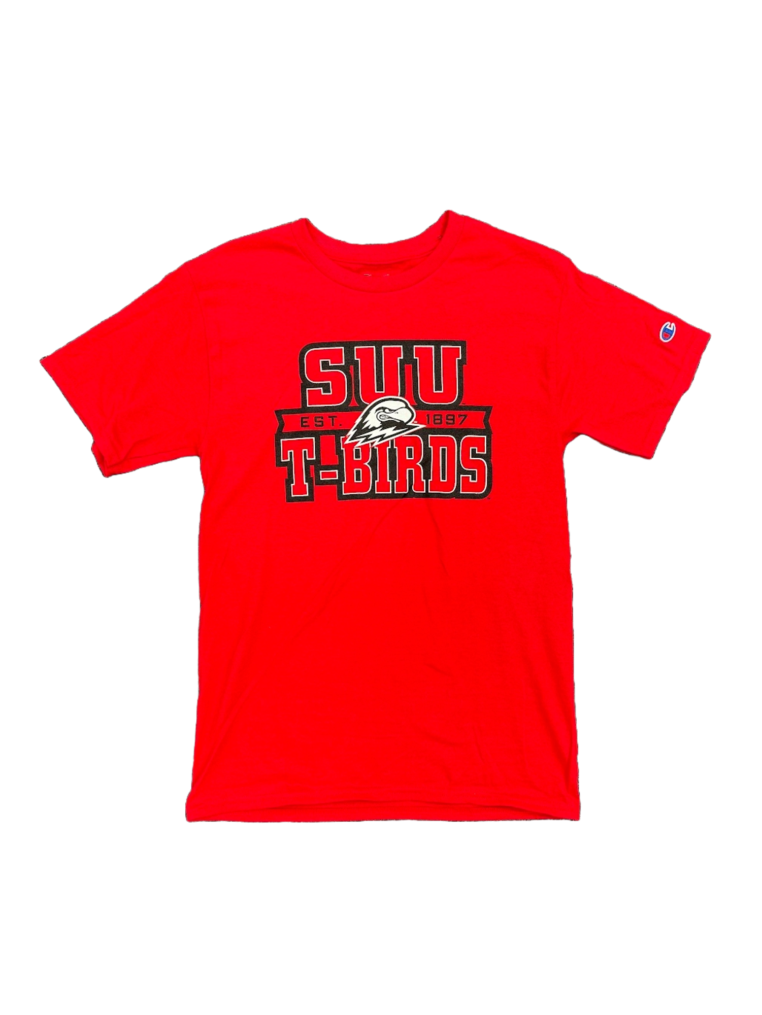 Product image 2 of 2 for CHAMPION TEE S/S RED SUU/T-BIRDS 1897