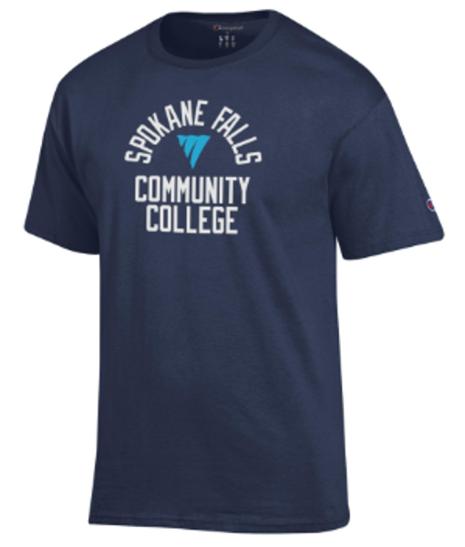 SFCC SS TEE ARCH FALLS NAVY; $21.99