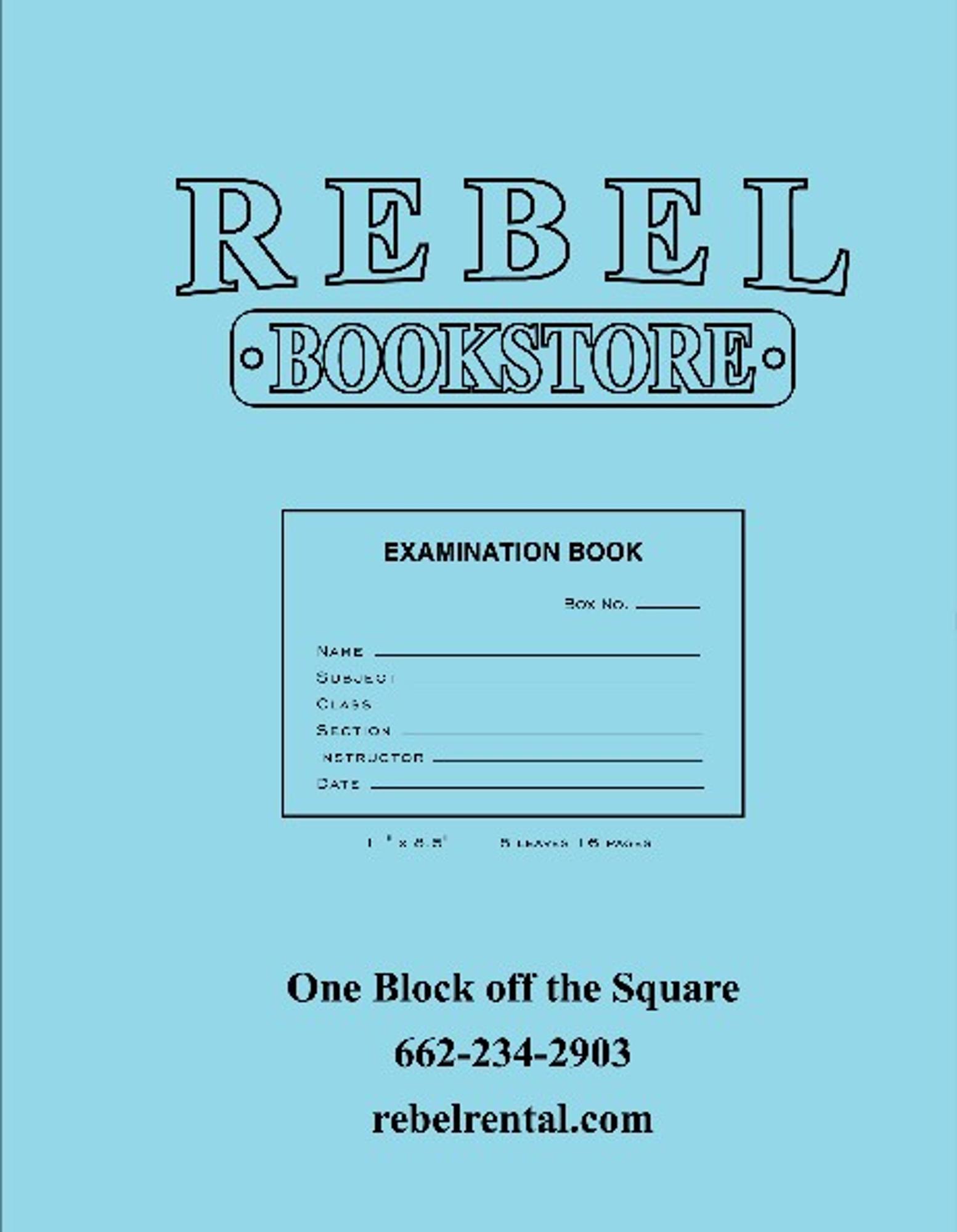 image of: Large Blue Book 50 pack