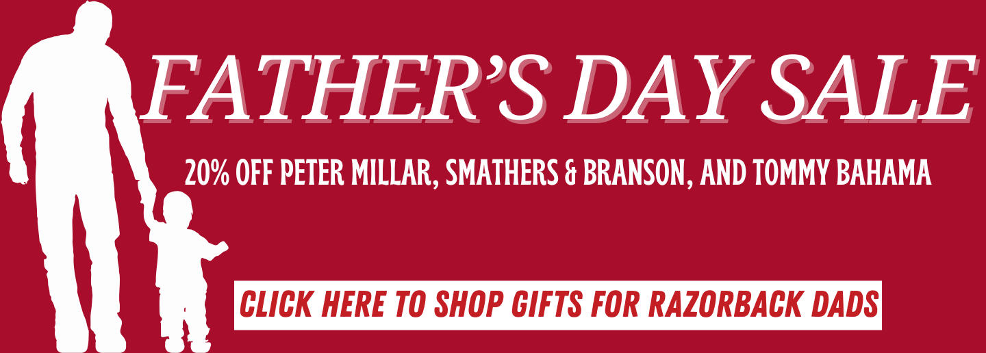 Click here to shop gifts for Razorback dads.