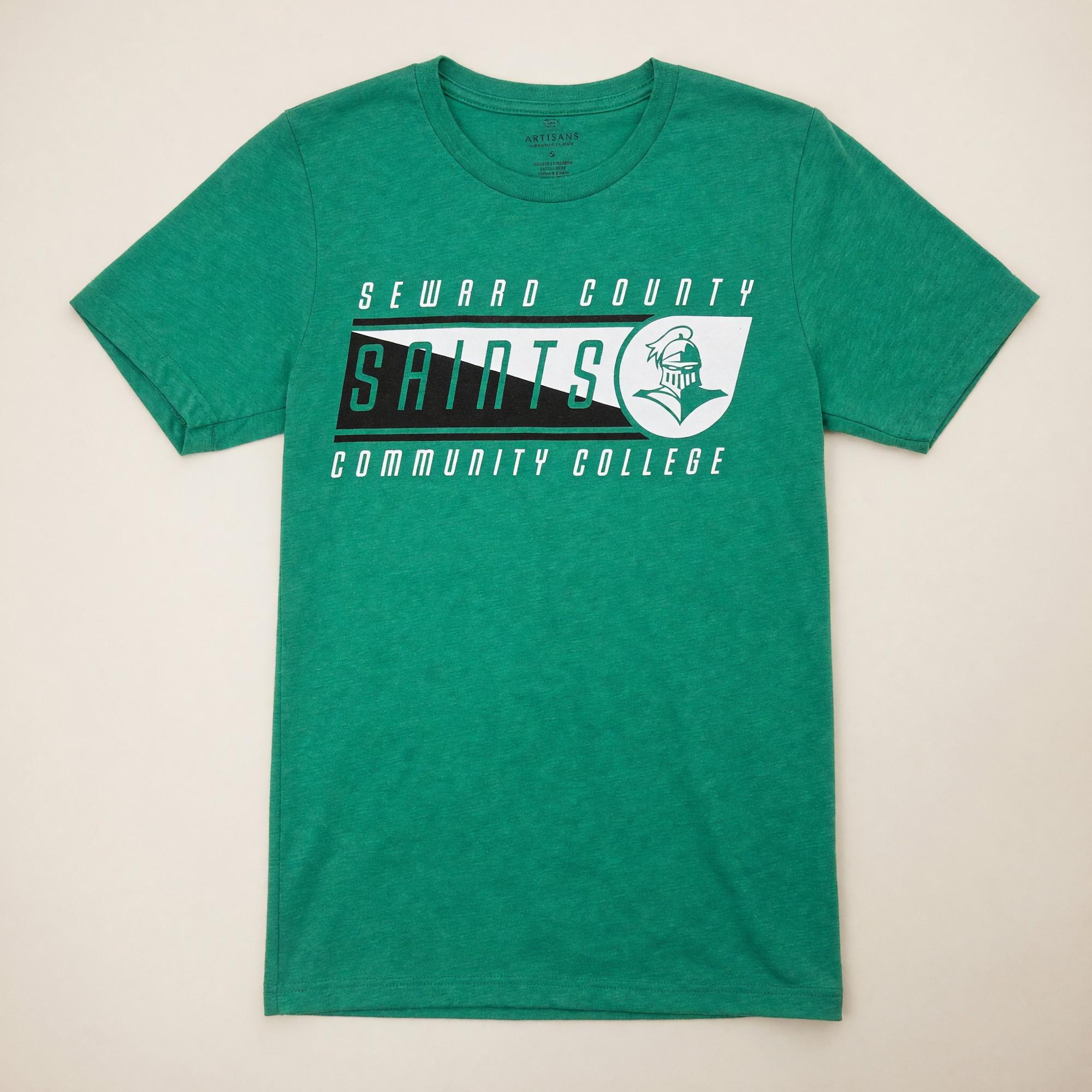 Product image 1 of 2 for ARTISANS Seward County Saints Louie Sideline Heather Kelly Softstyle Tee