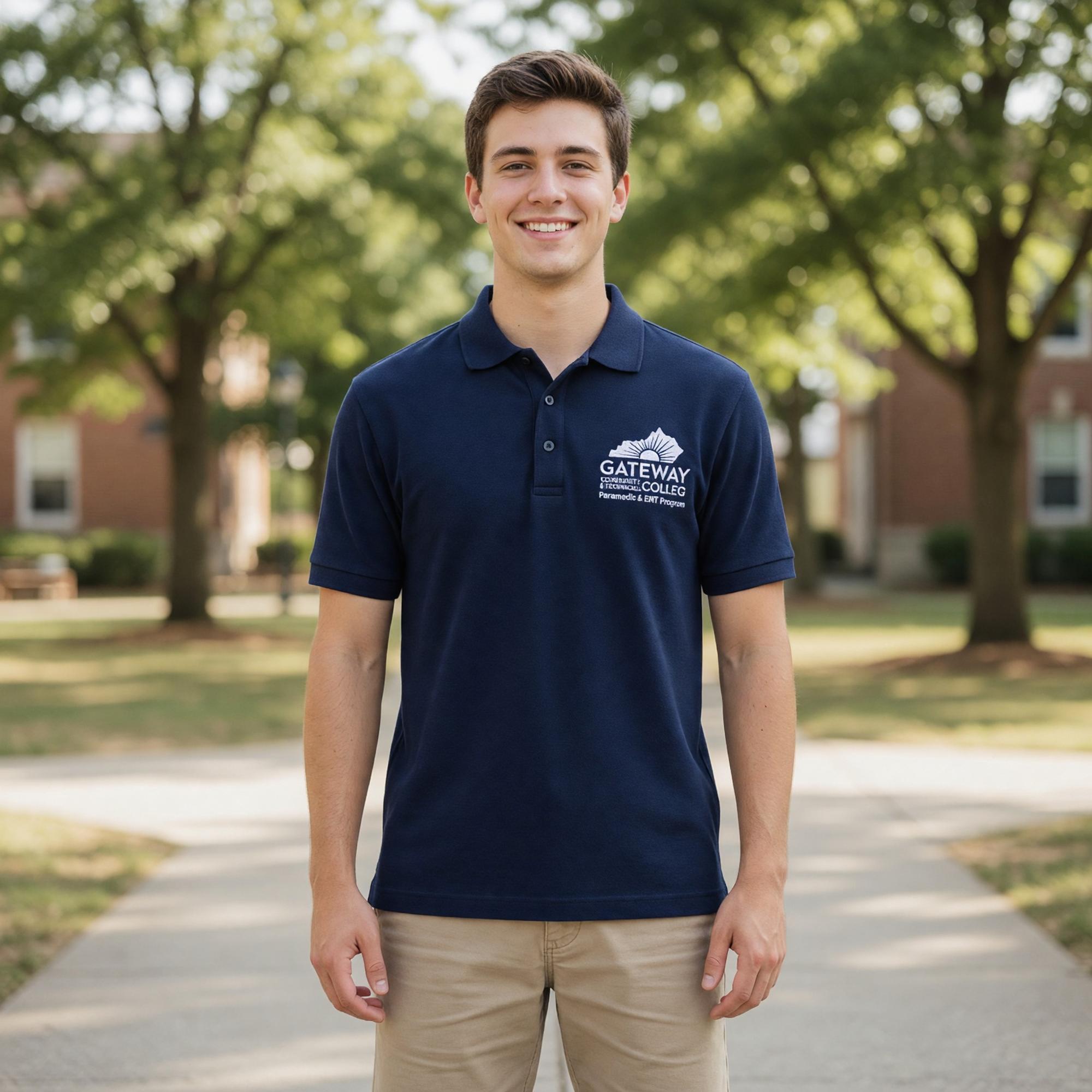 Product image 2 of 2 for Gateway Paramedic Navy Polo