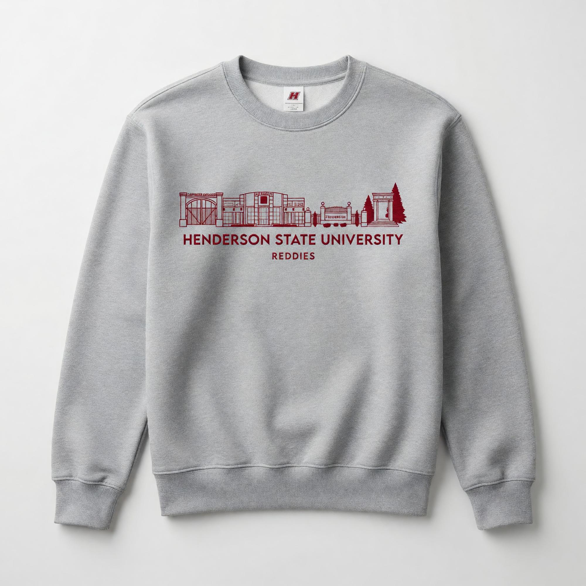 Product image 1 of 2 for Henderson State Reddies Embroidered Crew Sweatshirt