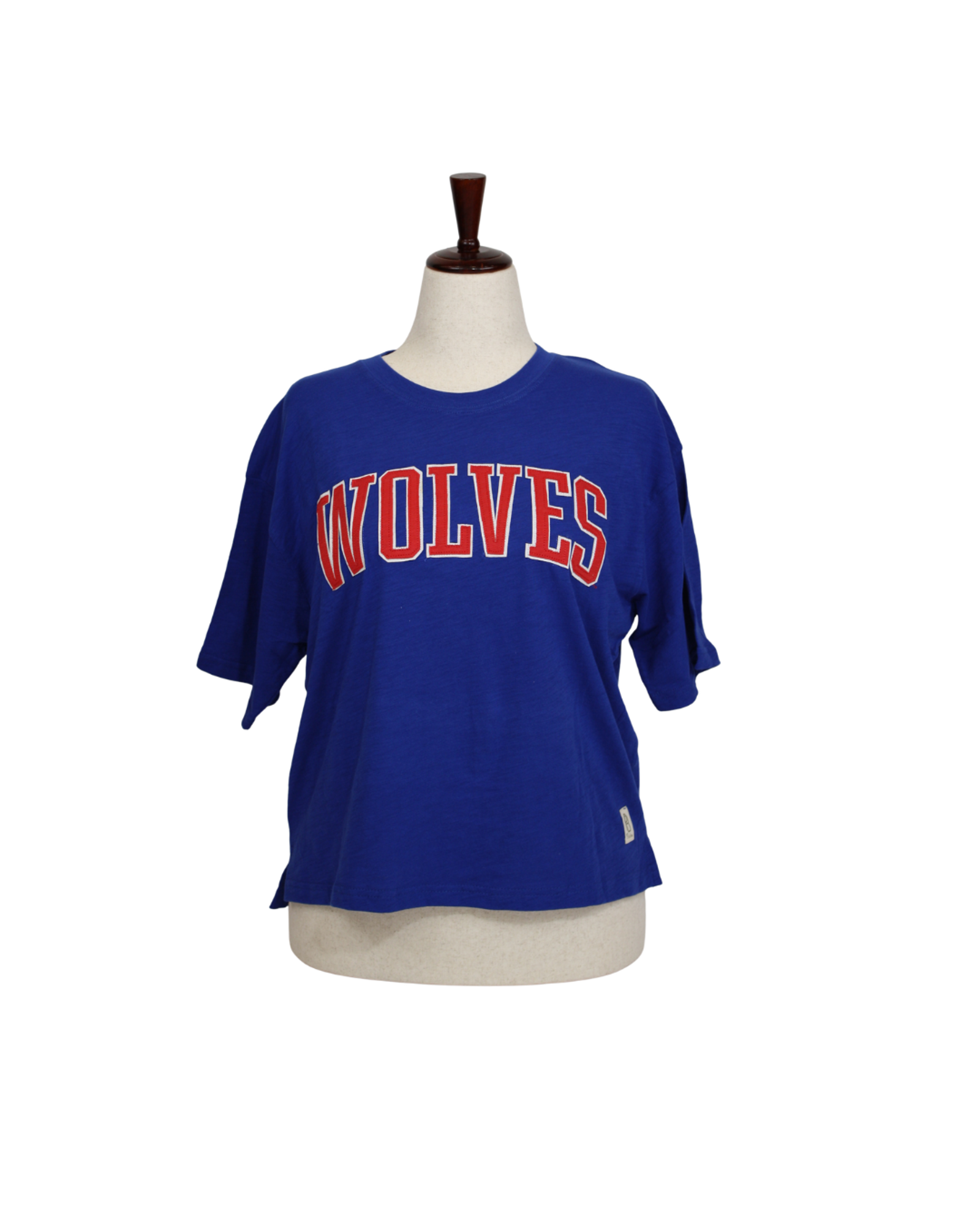 image of: WOLVES ARCH ROYAL OVERSIZED SLUB TEE