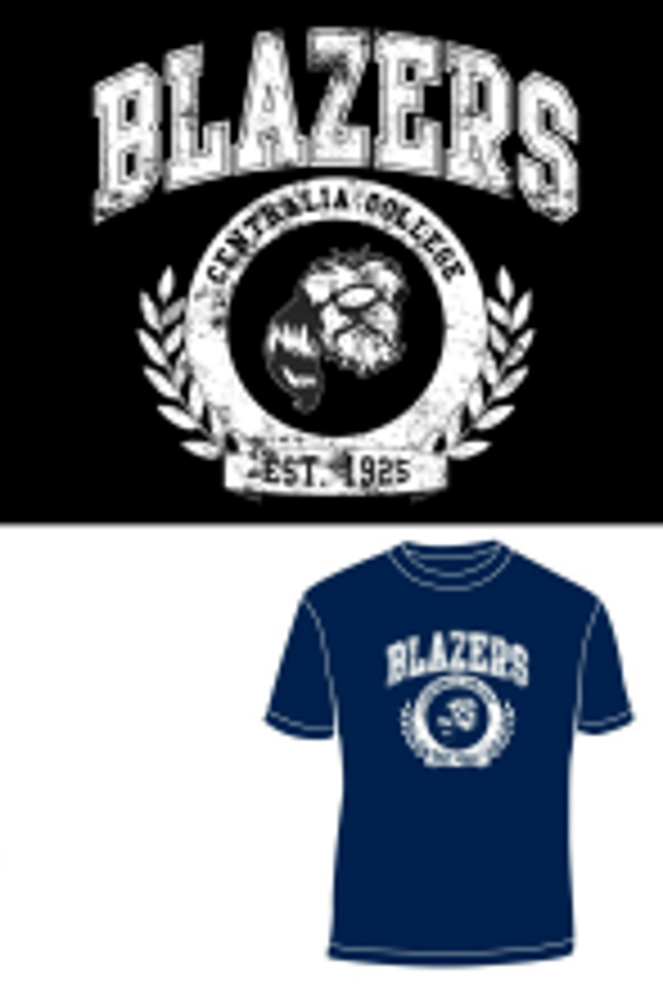 image of: CI Sport Blazer Crest Short Sleeve Tee