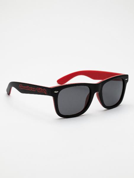 SUU SUNGLASSES BLACK/RED SPIRIT; $8.99
