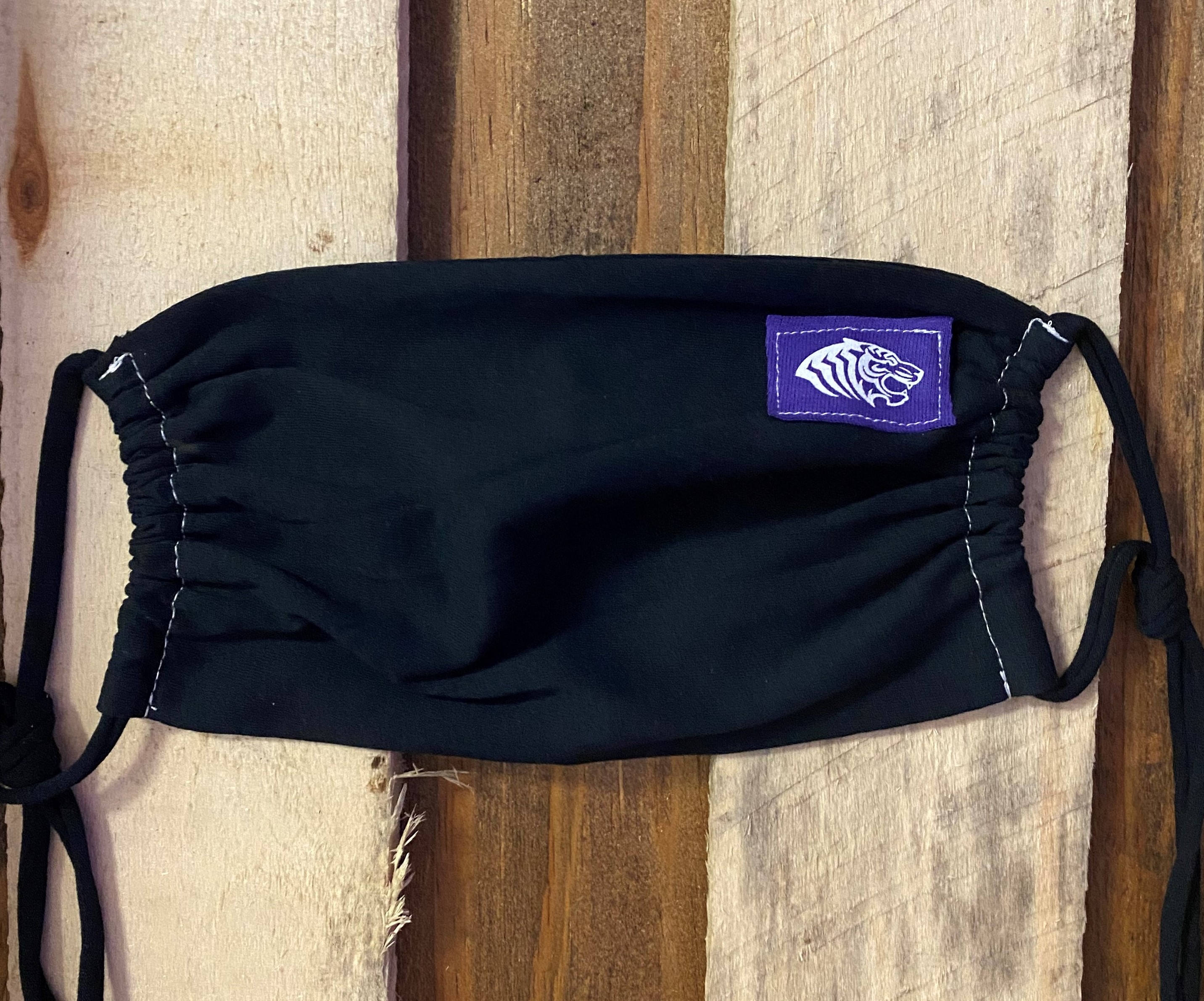 image of: Jersey Face Mask with Logo Patch