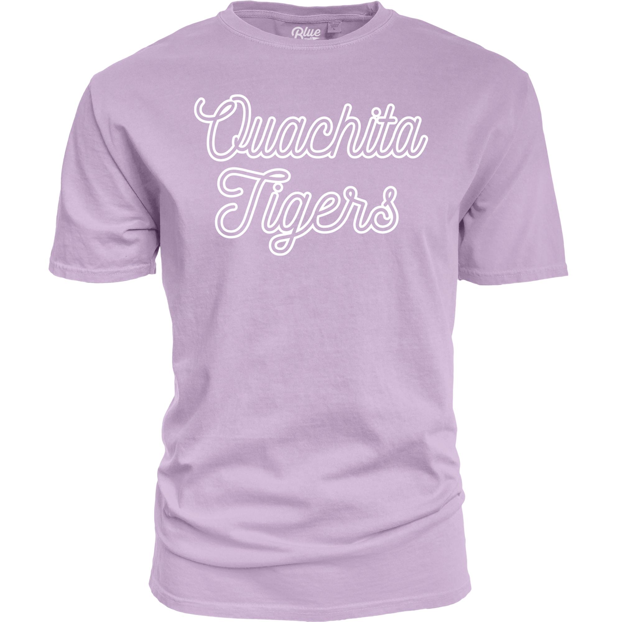 image of: Ouachita Tigers Modista Dyed Ringspun Tee