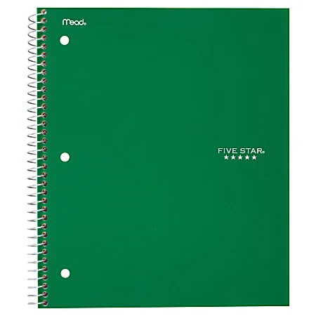 image of: Five Star® Notebook, Letter Size, 1 Subject, College Ruled