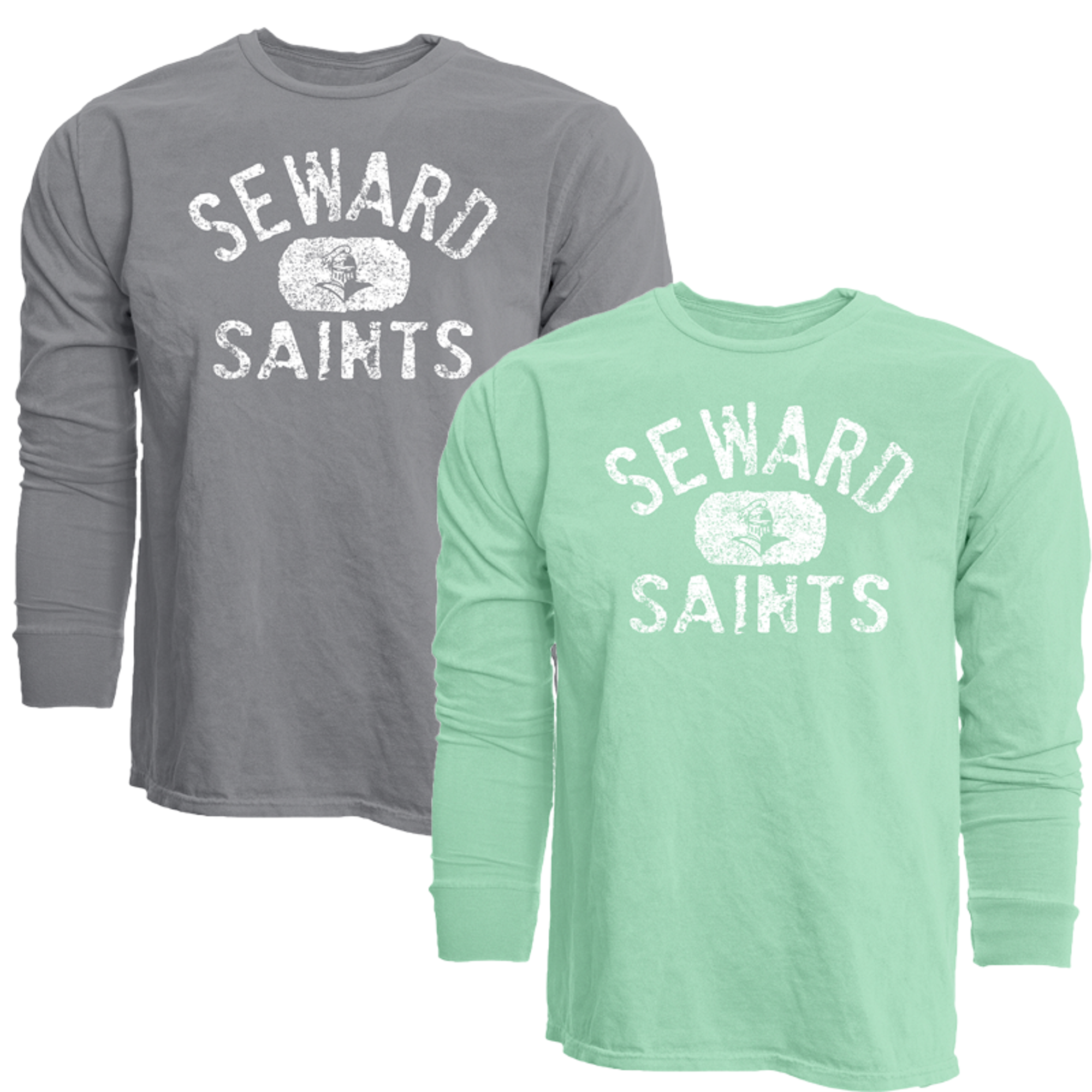 image of: BLUE 84 GOOD WEEK DYED RINGSPUN LONG SLEEVE TEE