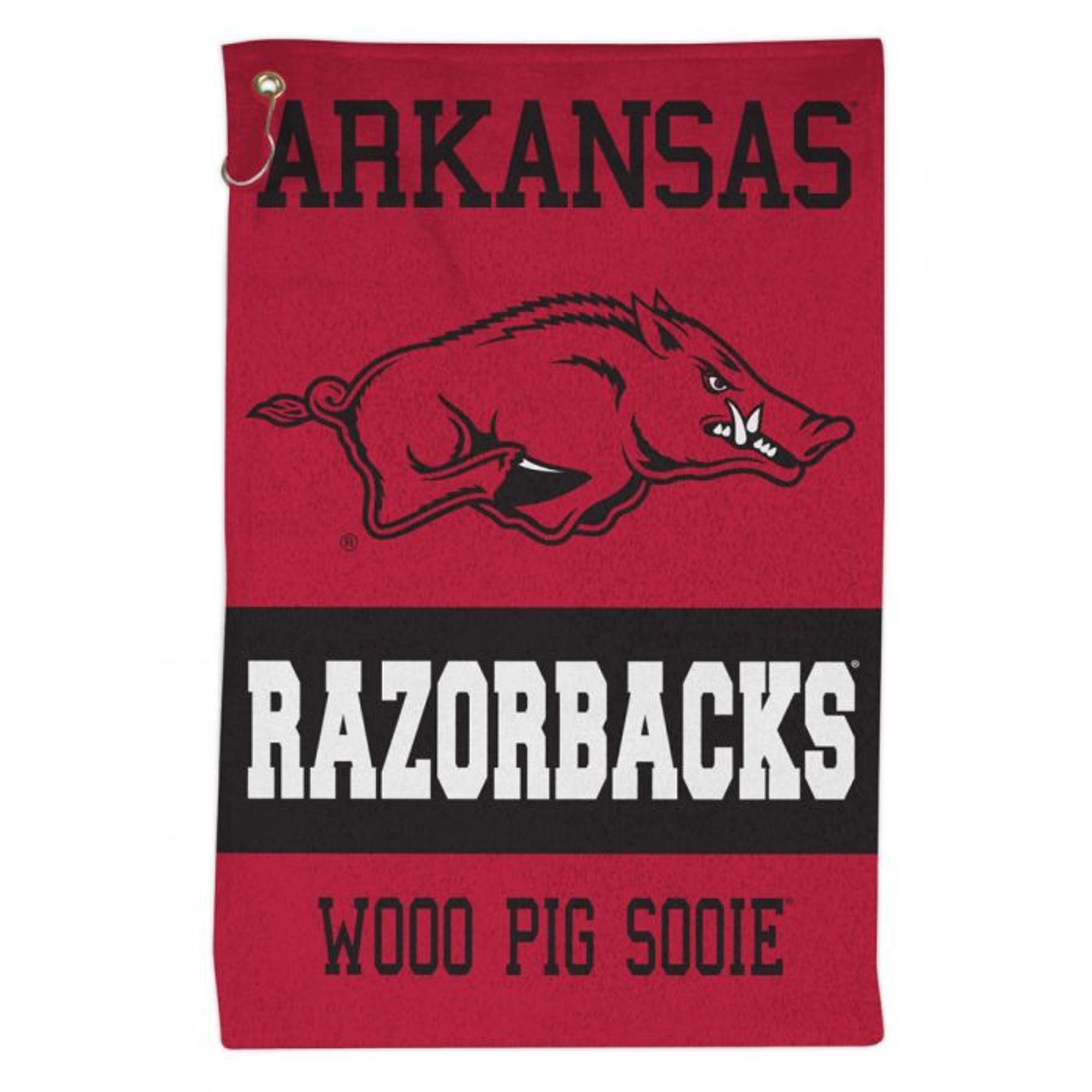 Arkansas Razorbacks Golf Towel