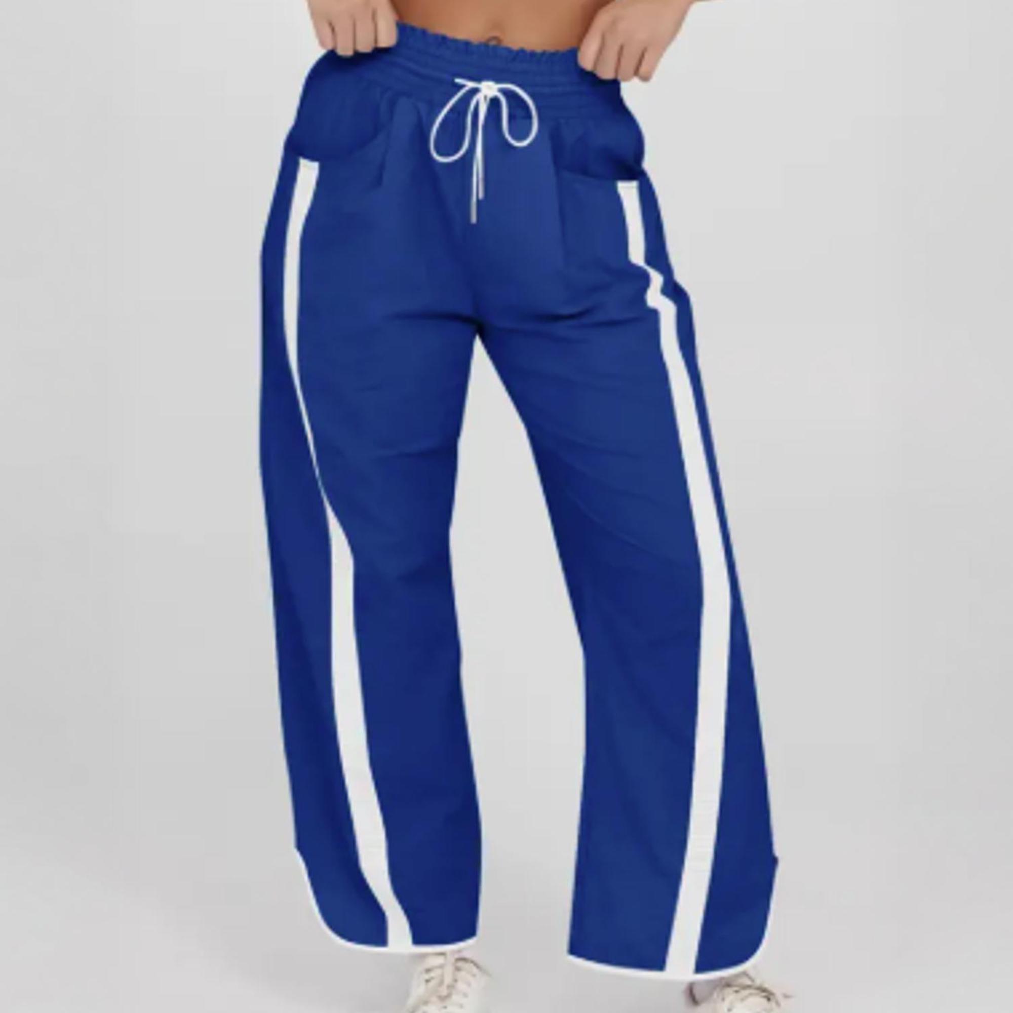 Product image 2 of 2 for DRAWSTRING TRACK PANTS STRIPED WIDE LEG