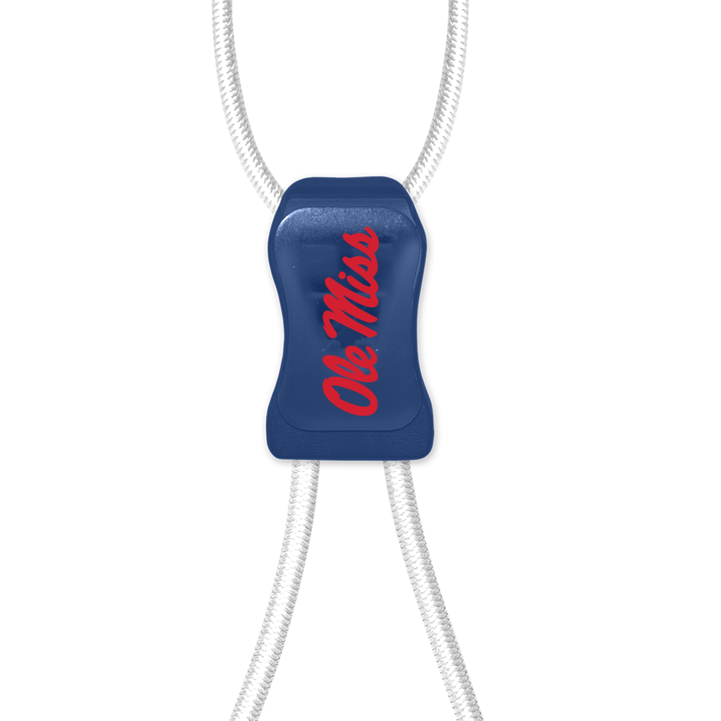 image of: Ole Miss Snaplaces 4pk White
