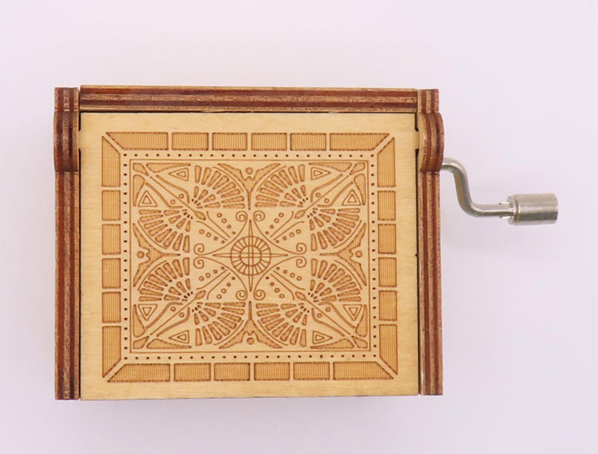 Variant 2 of 2 for Book Viking Hand Crank Music Box