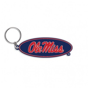 image of: Ole Miss Oval Flex Keychain