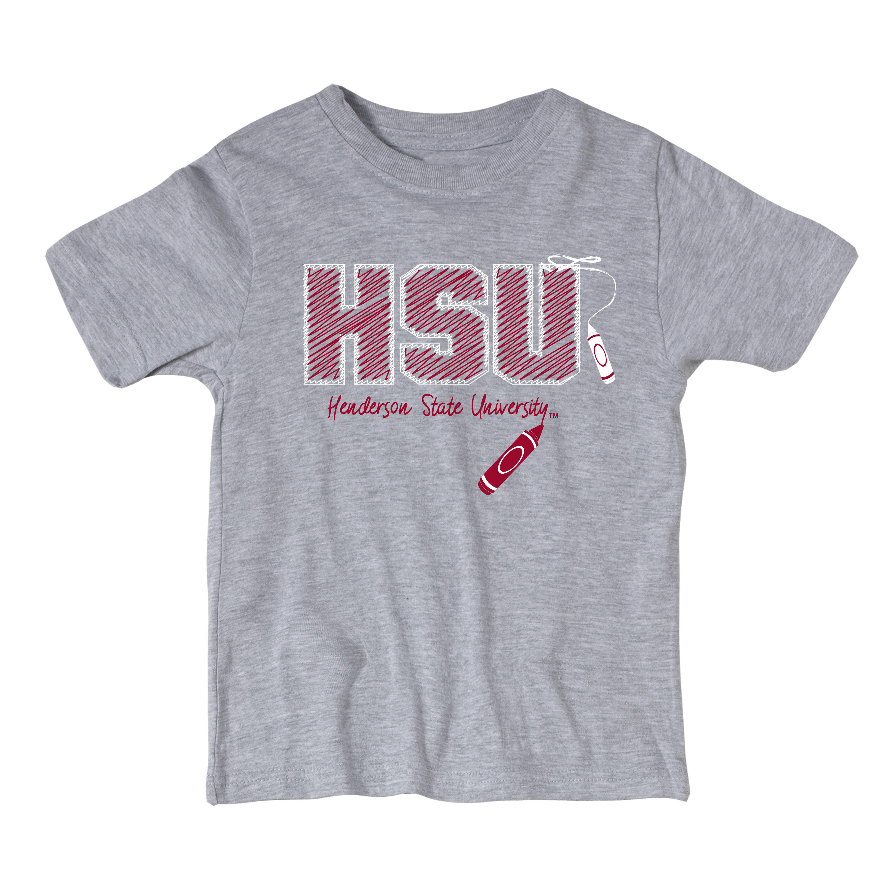 image of: HSU Crayon Toddler Tee