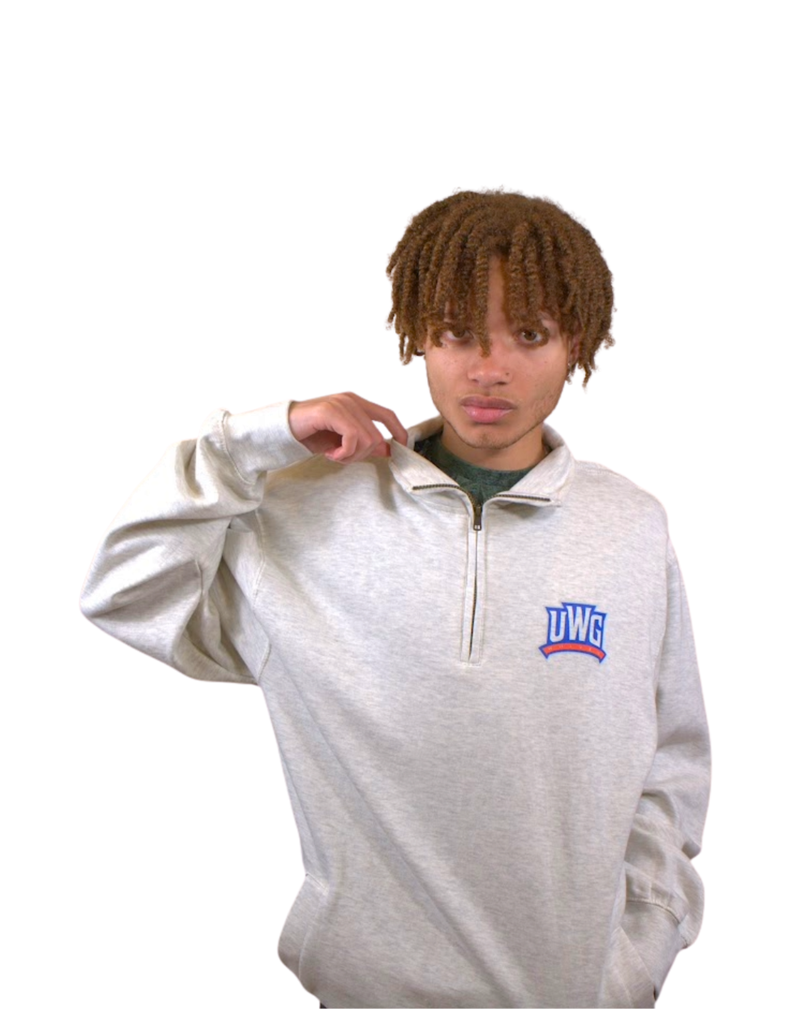 Product image 3 of 4 for UWG LOGO 1/4 ZIP